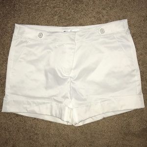 White shorts